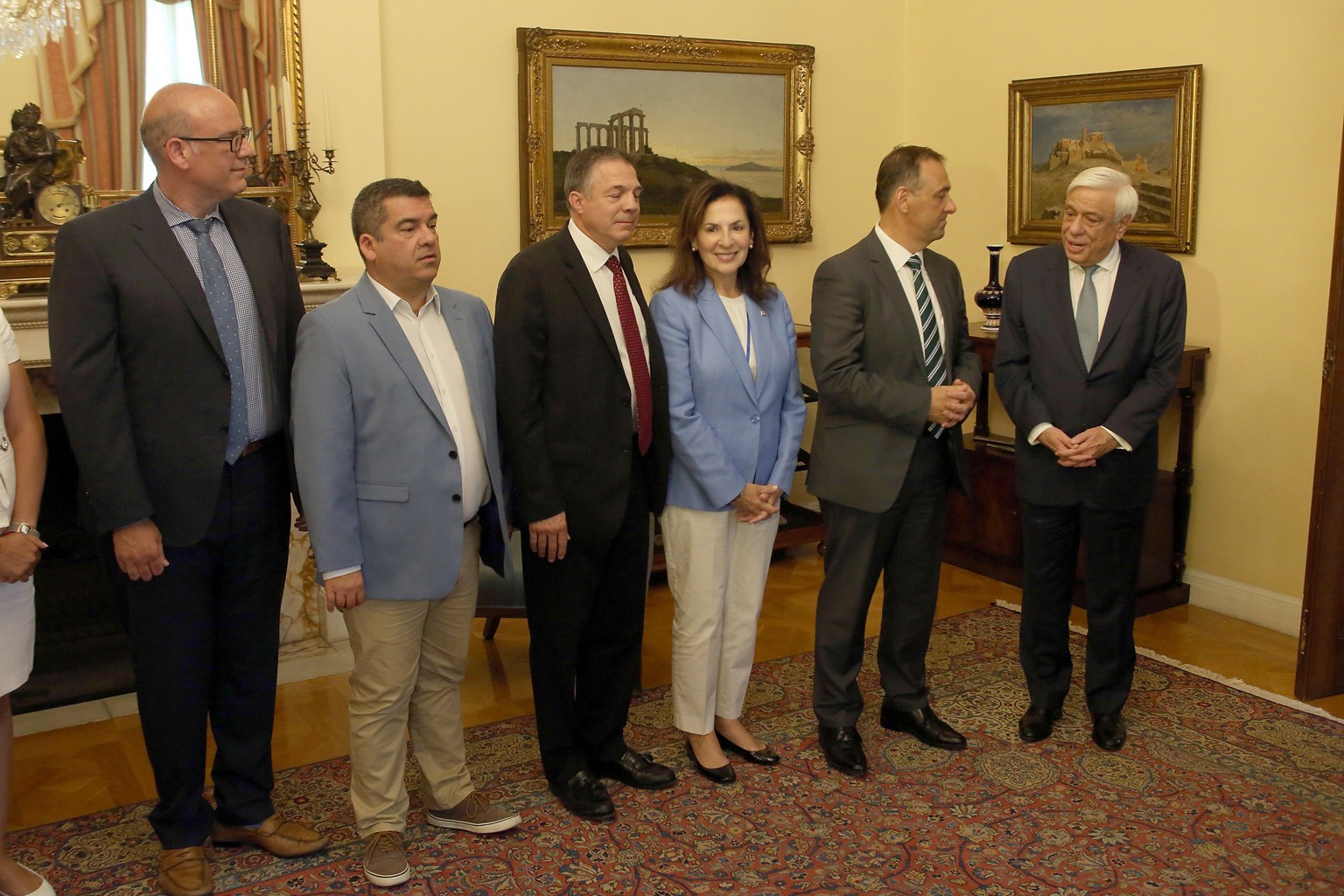 Î'Ï€ÏŒ Ï„Î·Î½ ÏƒÏ…Î½Î¬Î½Ï„Î·ÏƒÎ· Ï„Î¿Ï… Î ÏÎ¿Î­Î´ÏÎ¿Ï… Ï„Î·Ï‚ Î