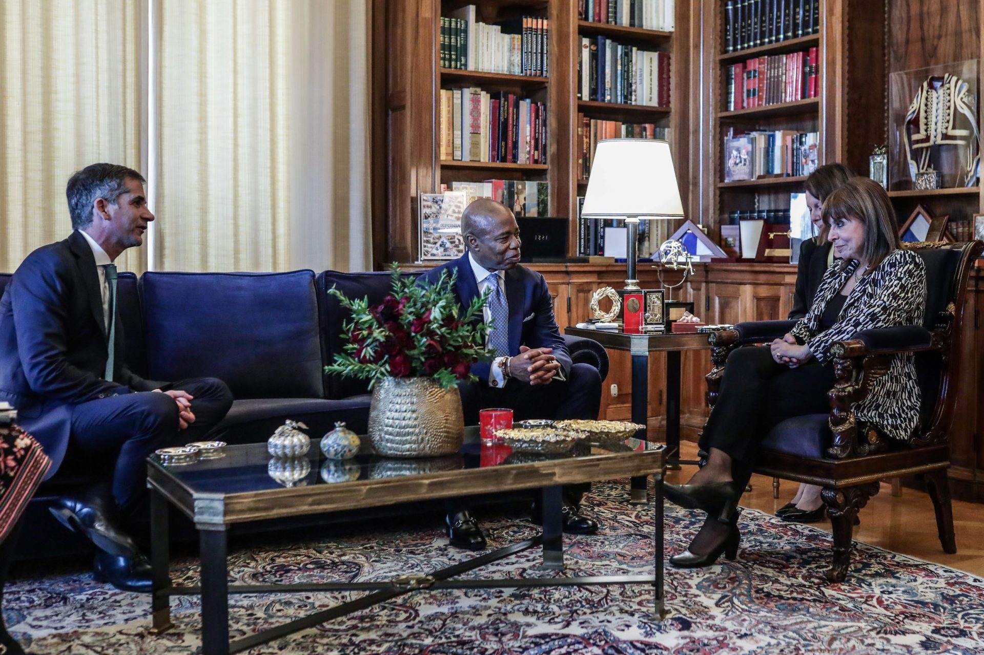 Συνάντηση με τον Δήμαρχο της Νέας Υόρκης Eric Adams Aρχική