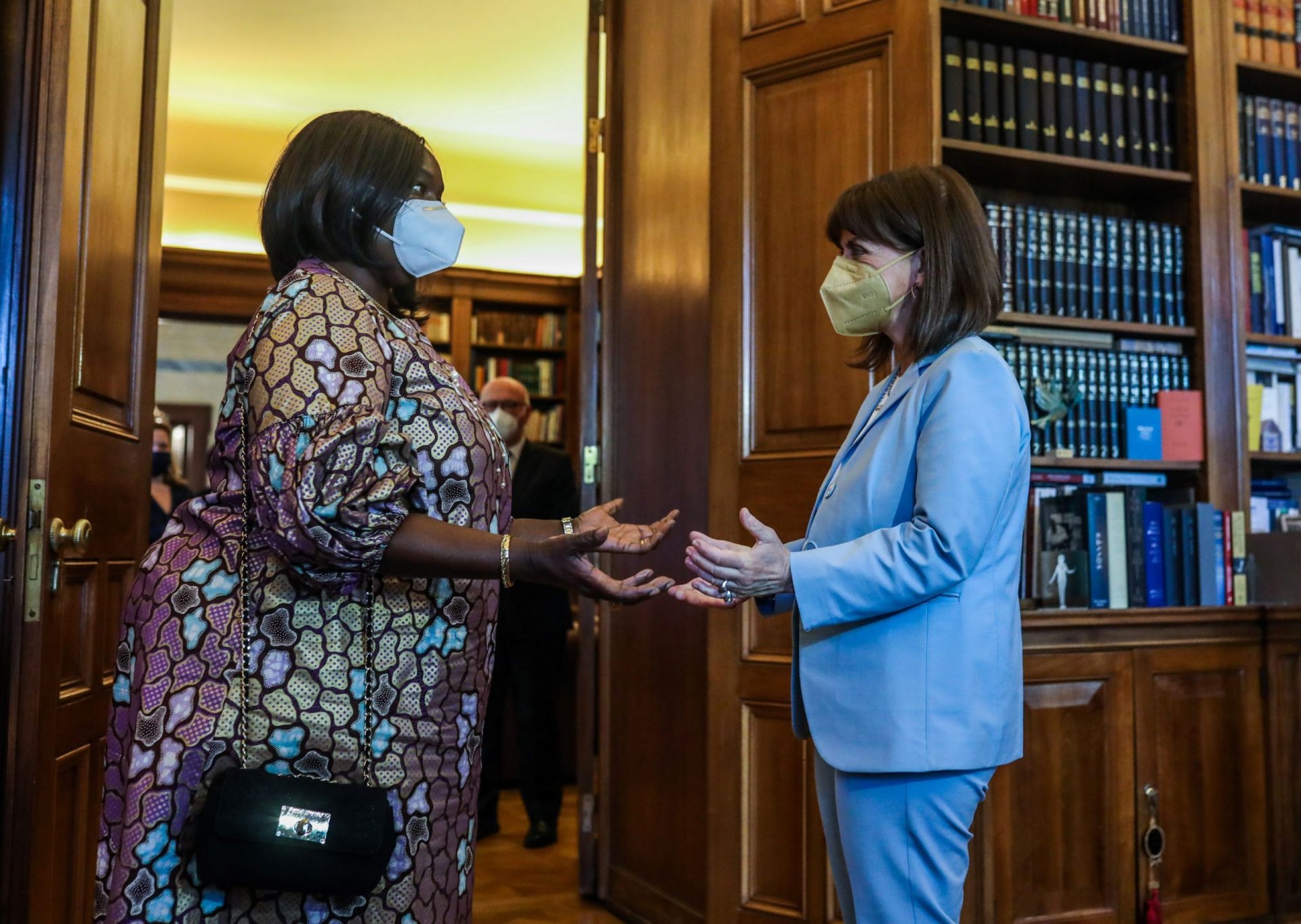 Συνάντηση με την Υπουργό Εξωτερικών της Κένυας Raychelle Omamo Aρχική