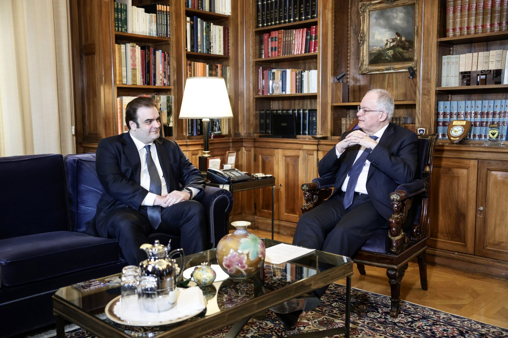 Συνάντηση με τον Υπουργό Εθνικής Οικονομίας και Οικονομικών και Πρόεδρο του Eurogroup Κυριάκο Πιερρακάκη