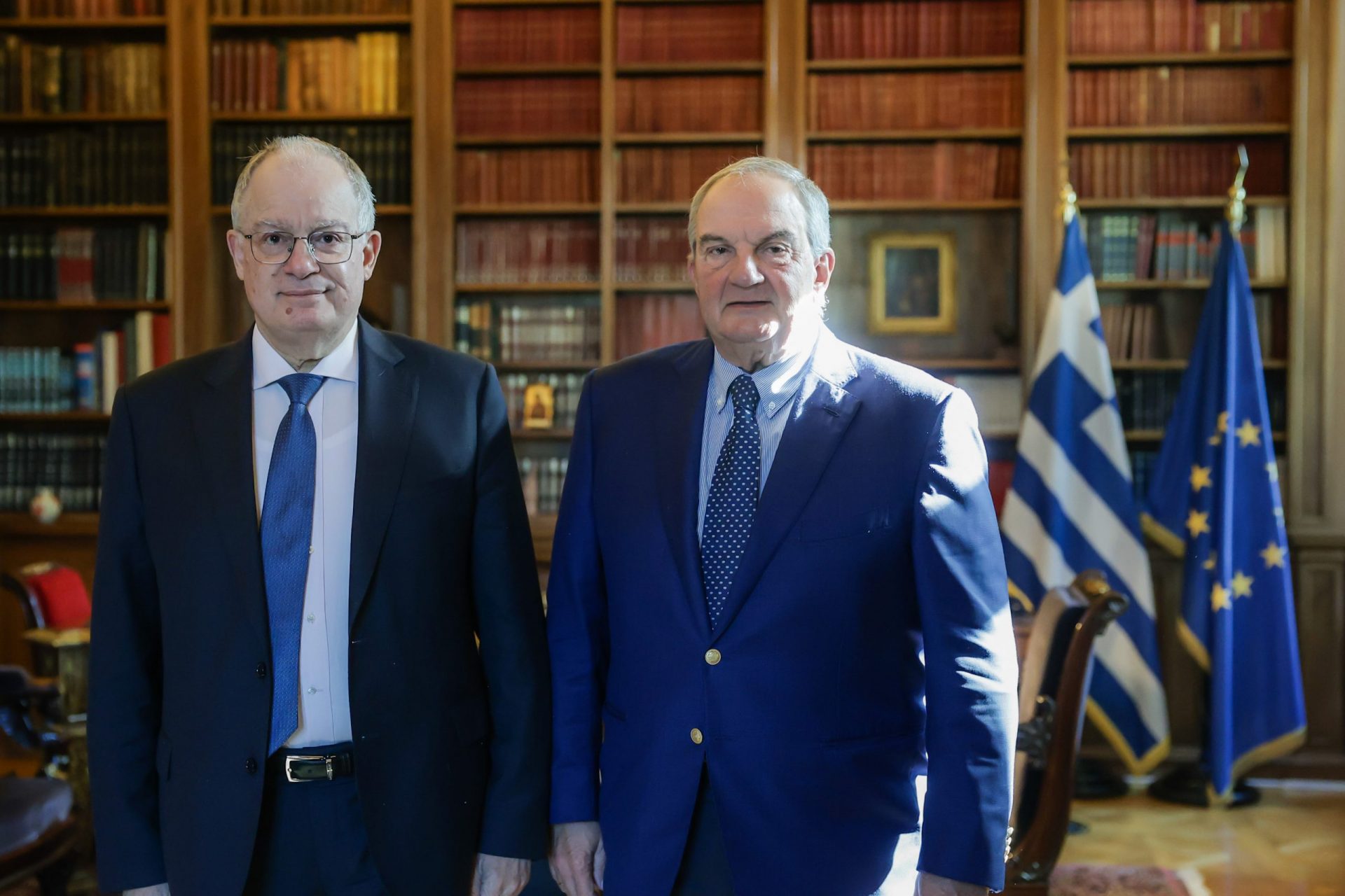 Συνάντηση με τον πρώην Πρωθυπουργό Κώστα Καραμανλή