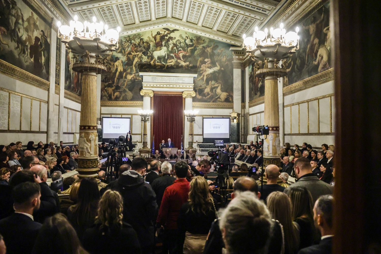 Χαιρετισμός του Προέδρου της Δημοκρατίας Κωνσταντίνου Αν. Τασούλα στην Πανηγυρική Συνεδρία της Ακαδημίας Αθηνών για τον εορτασμό της επετείου των 100 ετών από την ίδρυσή της